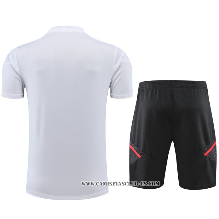 Chandal del Bayern Munich 22-23 Manga Corta Blanco - Pantalon Corto
